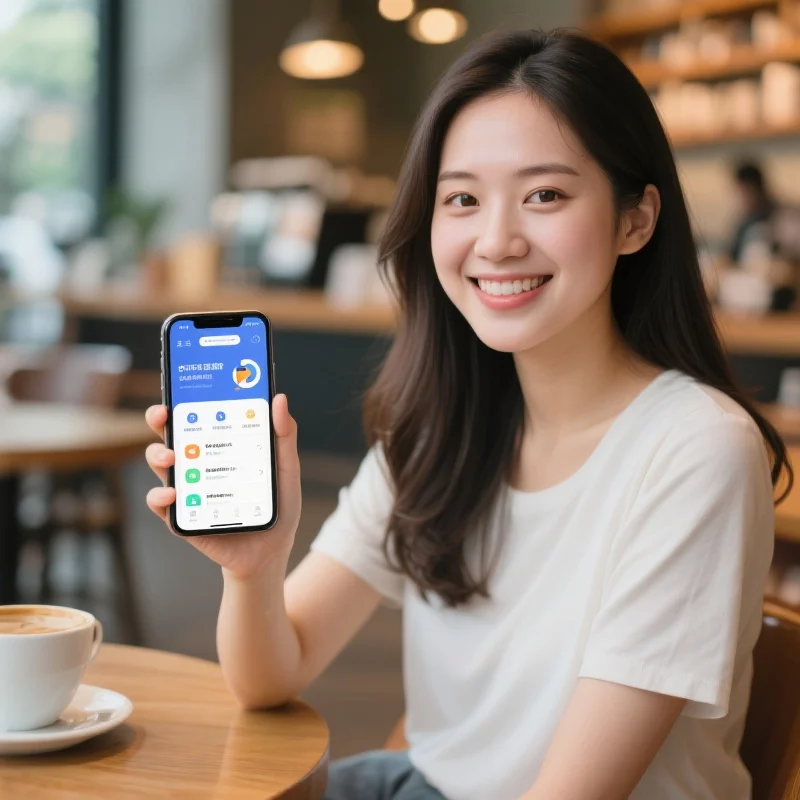 用户在移动设备上使用哈希数字娱乐平台